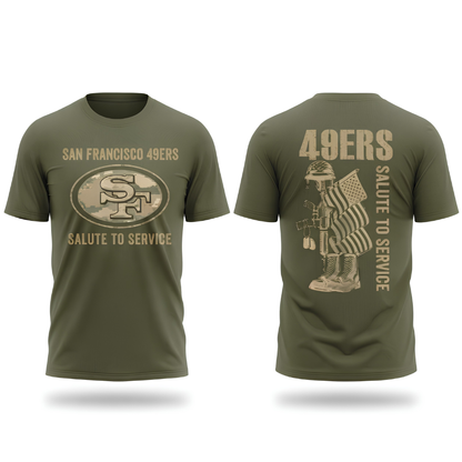 SF Salute To Service 2026 Edition Two Sides T-Shirt - Printed