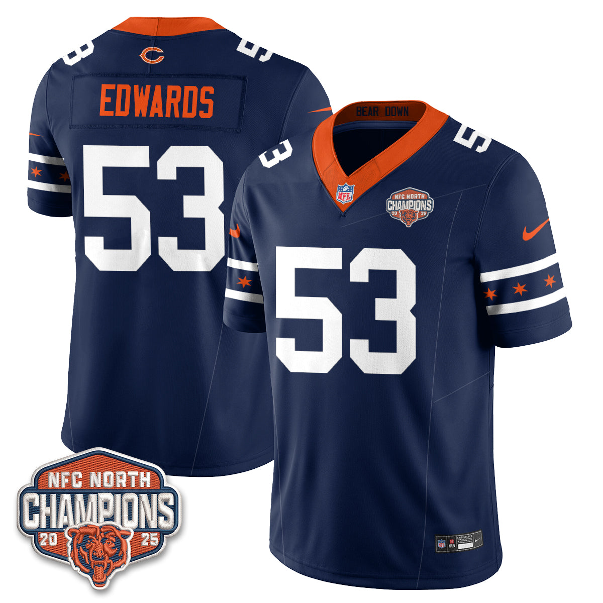 CHI Fangear Cold Front Navy Edition - Stitched (3)