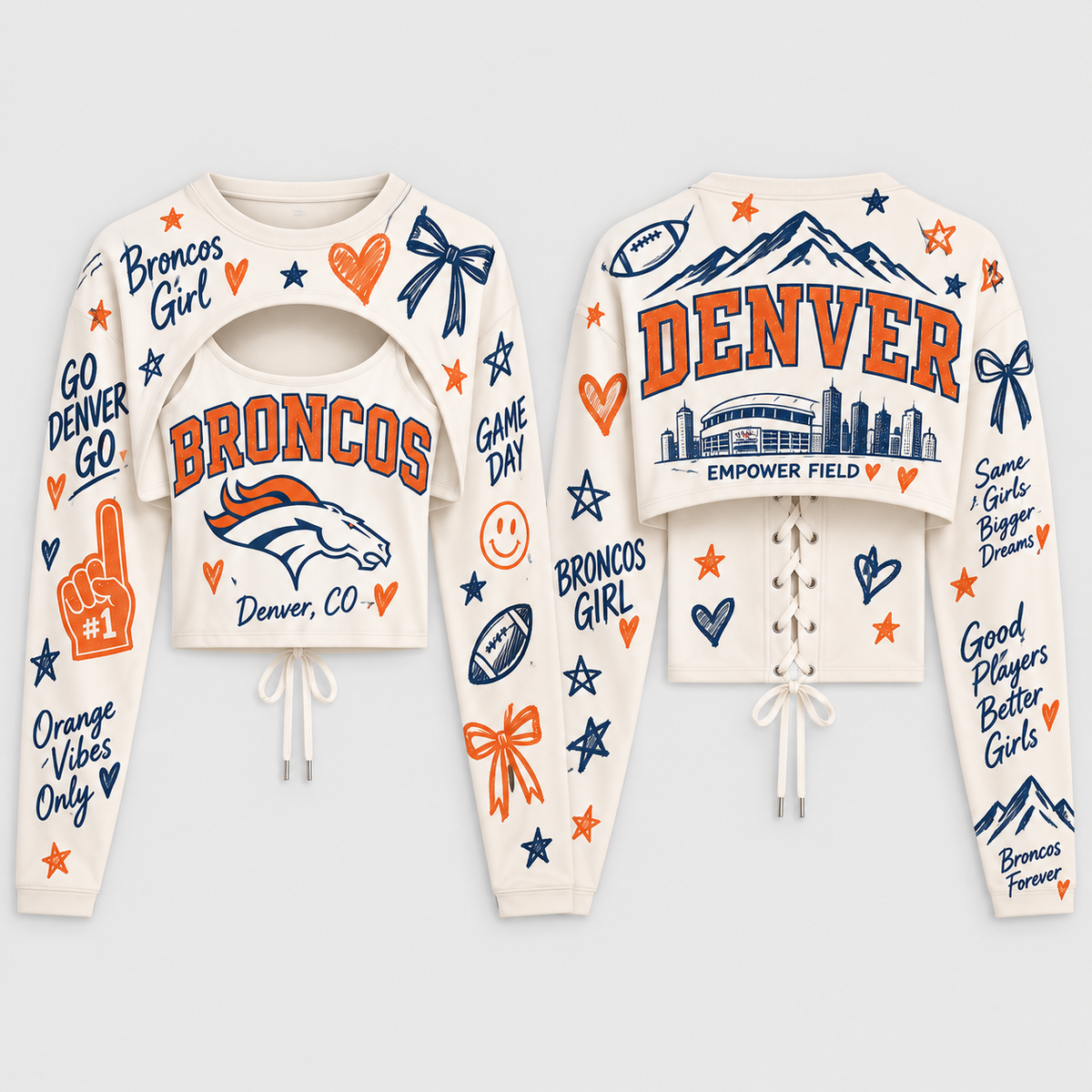 DEN "Denver Field" Shrug Cami - Printed