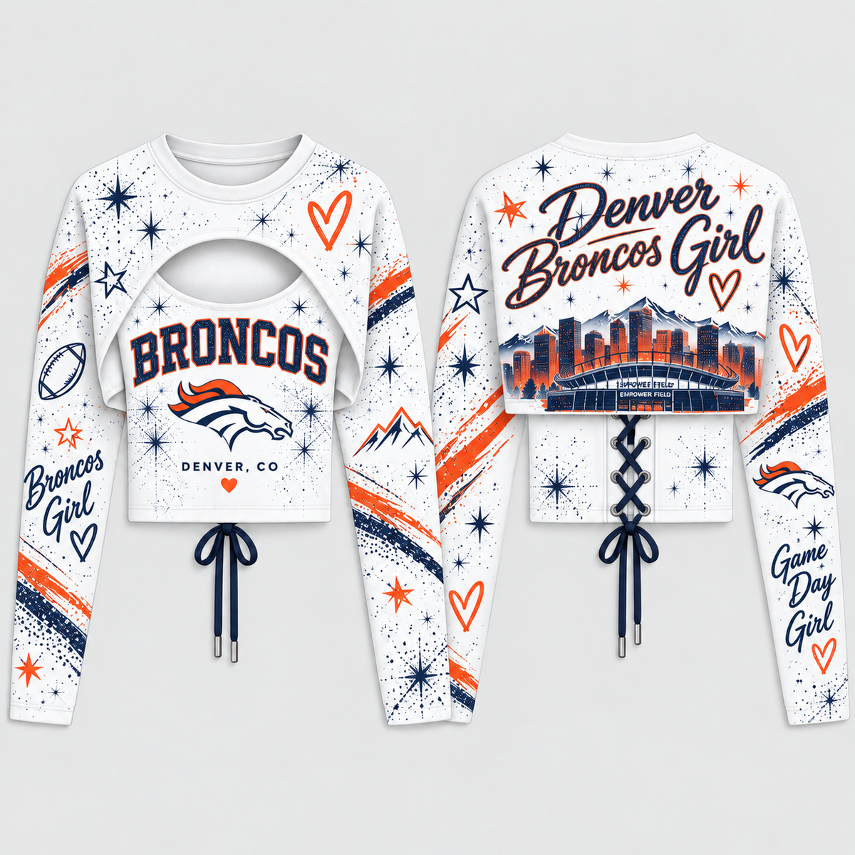 DEN "Denver Girl" Shrug Cami - Printed