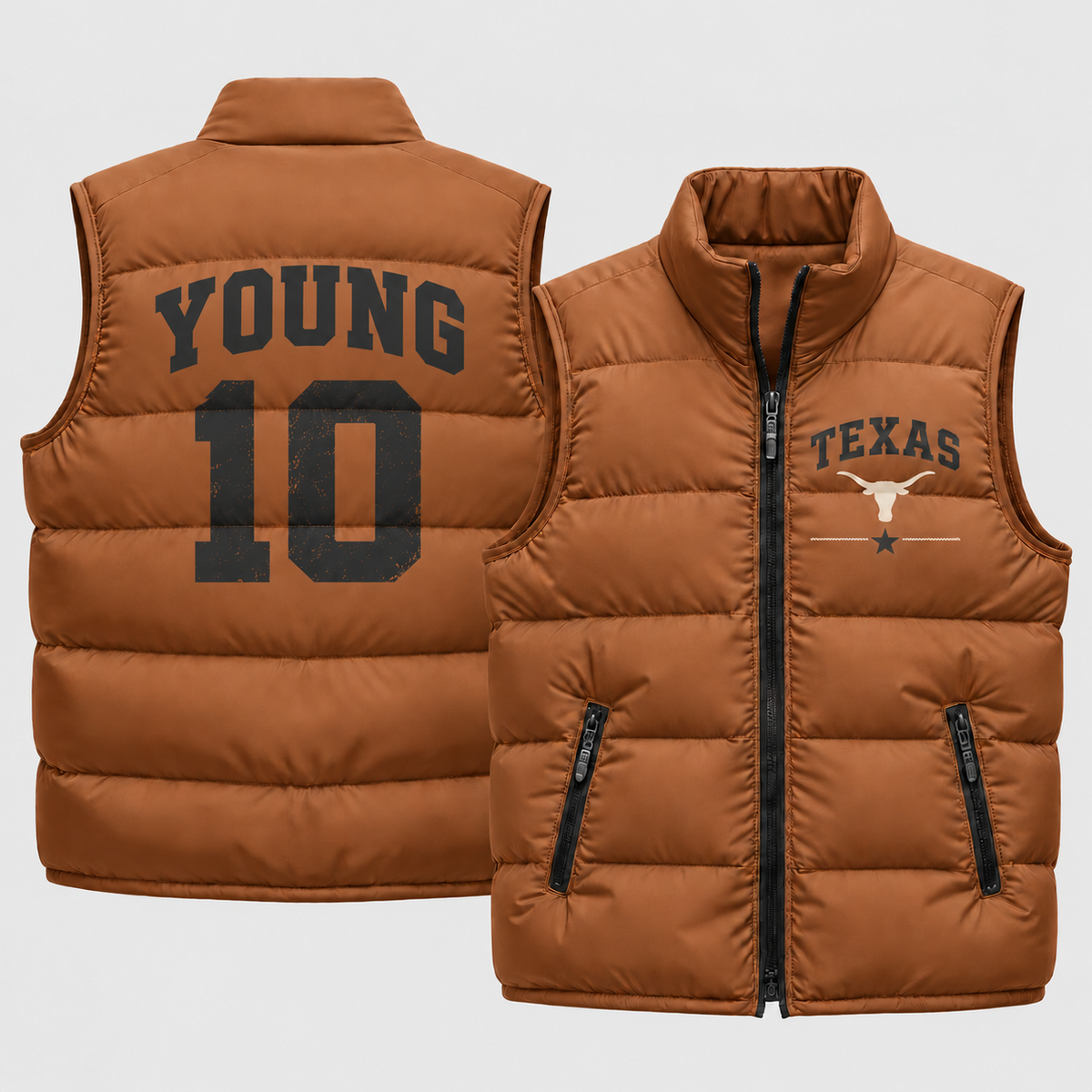 TEX 2026 Military Appreciation Puffer Vest - Printed V2