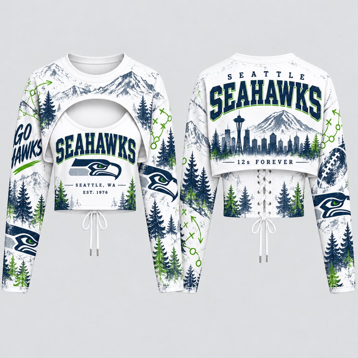 SEA Landscape Shrug Cami - Printed