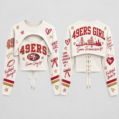 SF "49ers Girl" Shrug Cami - Printed