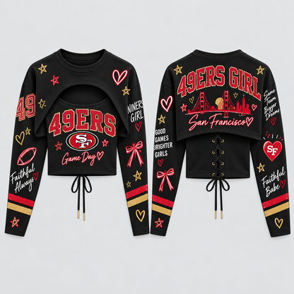 SF "49ers Girl" Shrug Cami - Printed