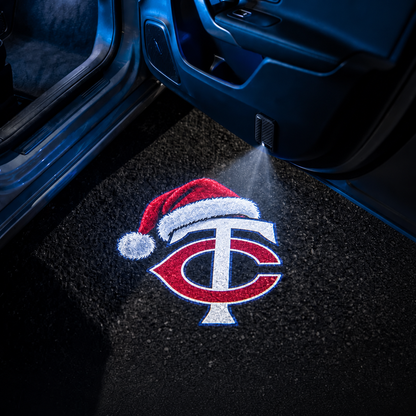 TeamBeam™ Christmas Baseball Car Door Projector Lights