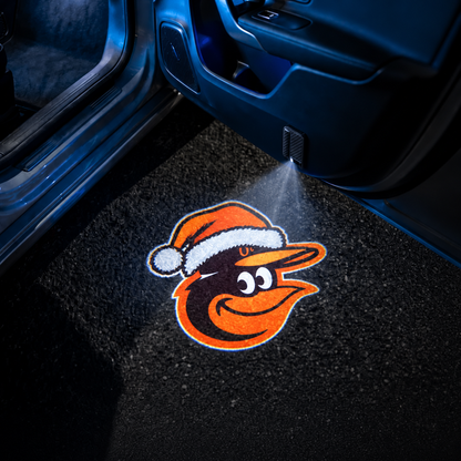 TeamBeam™ Christmas Baseball Car Door Projector Lights