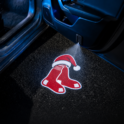 TeamBeam™ Christmas Baseball Car Door Projector Lights