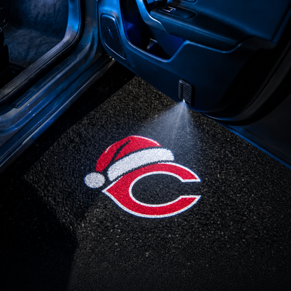 TeamBeam™ Christmas Baseball Car Door Projector Lights
