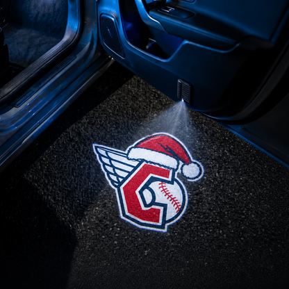 TeamBeam™ Christmas Baseball Car Door Projector Lights