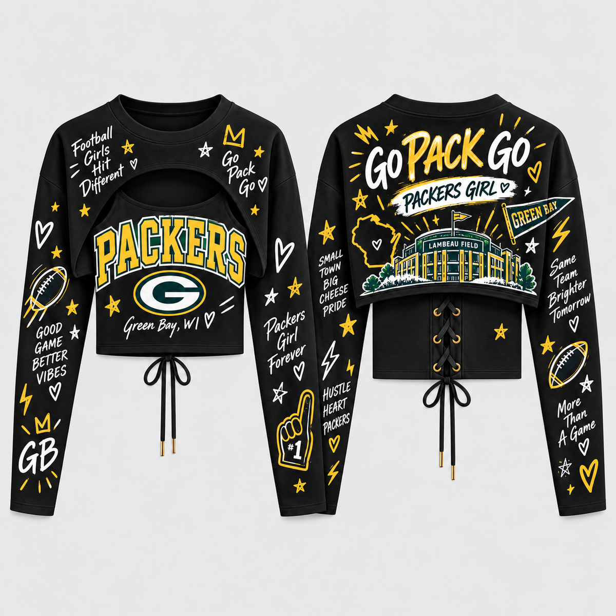 GB "Go Pack Go Shrug Cami - Printed
