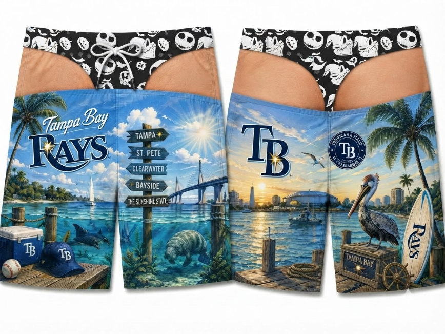 TBR Effect Body Funny Beach Short - Printed