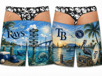 TBR Effect Body Funny Beach Short - Printed
