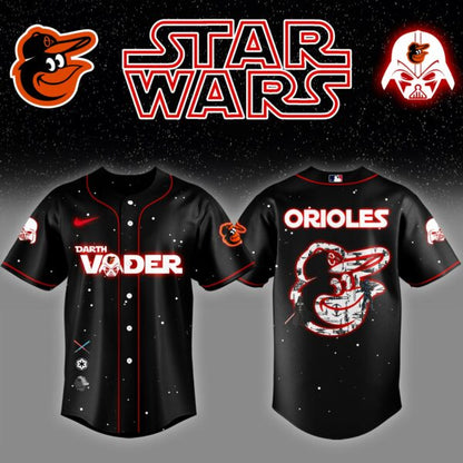 .Baltimore Orioles x Stars Wars Darth Vader Night Baseball Jersey Editions Limited v2