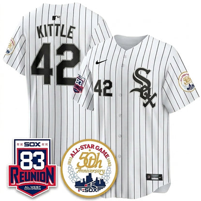 CWS Reunion Al West Champions Vapor Jersey - Stitched (4)