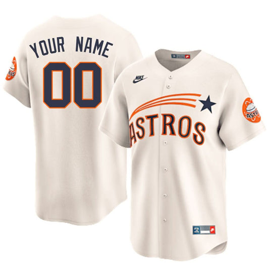 Houston Astros Cooperstown Limited Custom Jersey - All Stitched