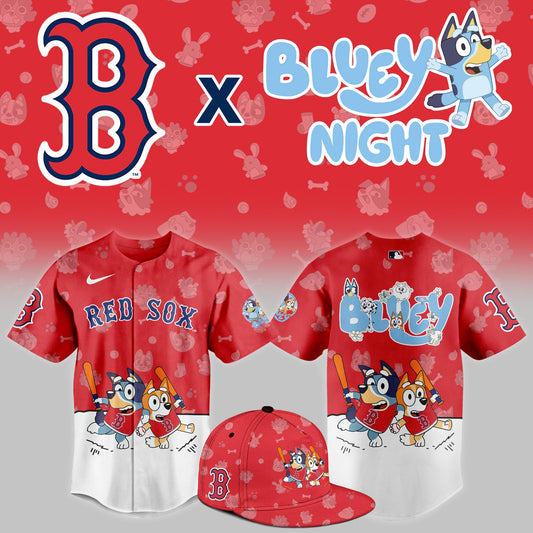 Boston Red Sox 2025 Bluey Night Limited Jersey