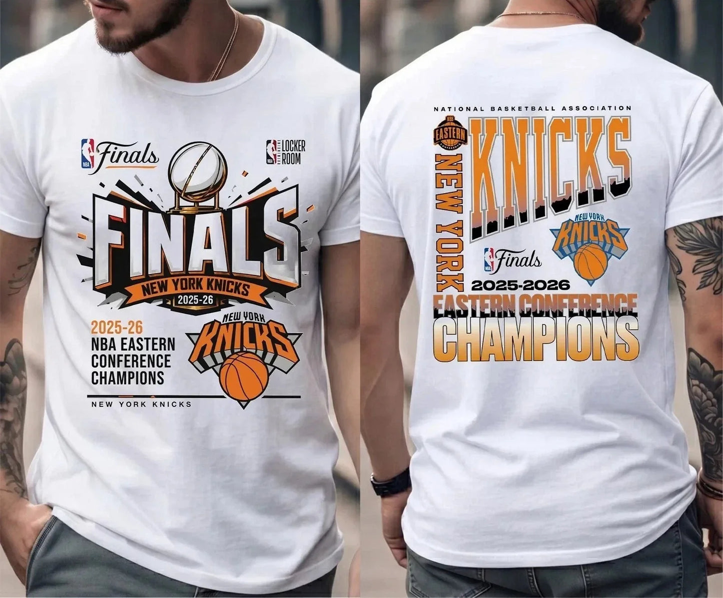 NYK 2026 NBA Finals Printed T-Shirt