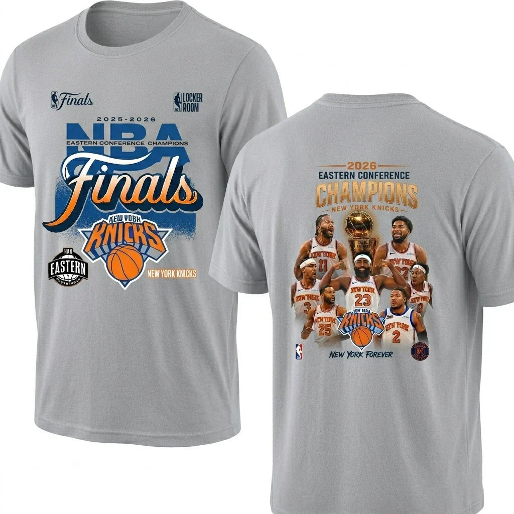 NYK 2026 NBA Finals Printed T-Shirt V2