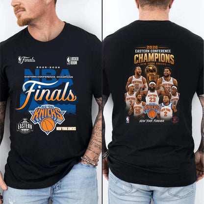 NYK 2026 NBA Finals Printed T-Shirt V2