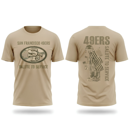 SF Salute To Service 2026 Edition Two Sides T-Shirt - Printed