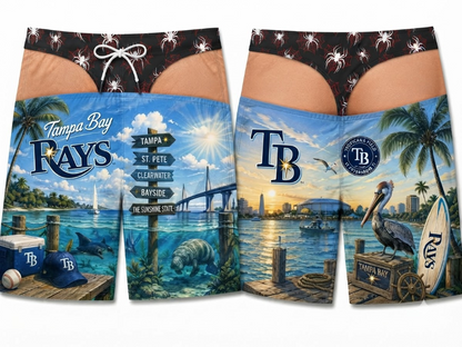 TBR Effect Body Funny Beach Short - Printed
