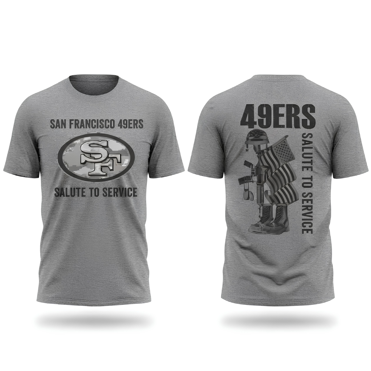 SF Salute To Service 2026 Edition Two Sides T-Shirt - Printed